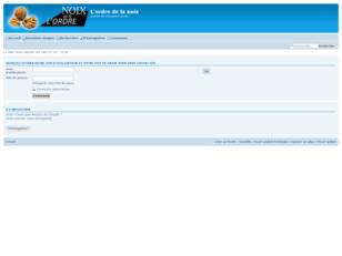 créer un forum : L'ordre de la noix