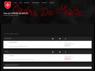 créer un forum : l'ordre de malte