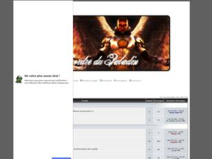 Forum gratis : L'Ordre Du Paladin