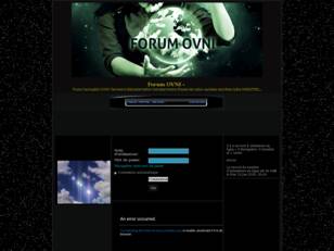 VOTRE FORUM OVNI