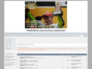 MotoGP SBK Parc Ferme fan forum : Valentino Rossi