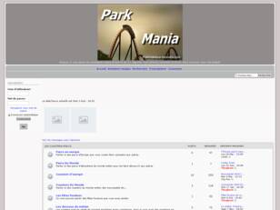 Park Mania Accueil