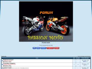 Passion moto