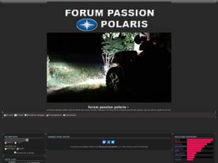 forum passion polaris