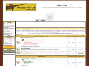 Patator' Forum