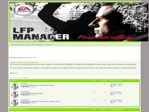 LFP Manager 2010 : Forum non-officiel