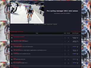 Pro cycling manager 2011 mini saison