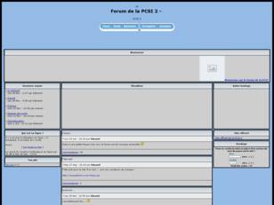 Forum de la PCSI 2