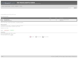 Free forum : PDF MOVIE SCRIPTS FORUM