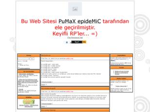Bu Web Sitesi PuMaX Tarafından ele Geçirilmiştir!