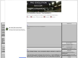 I Pro Evolution Tournament I