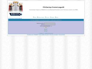 Forum gratis : Barclays PremierLeague 2007/20008