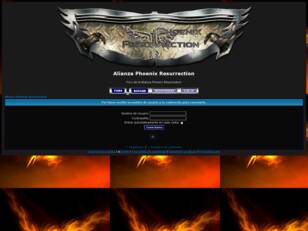 Alianza Phoenix Resurection