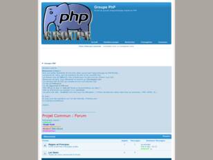 Groupe PhP