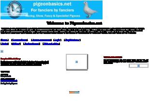 Pigeonbasics.net Pigeon basics
