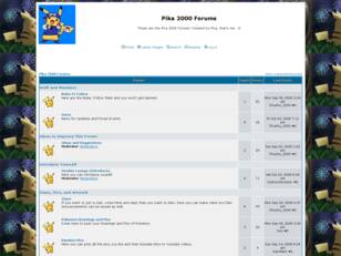 Free forum : Pika 2000 Forums