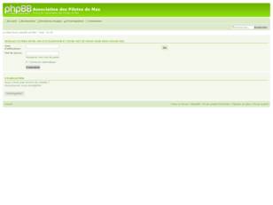 creer un forum : Association des Pilotes de Max