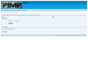 PIMP creer un forum : Prive