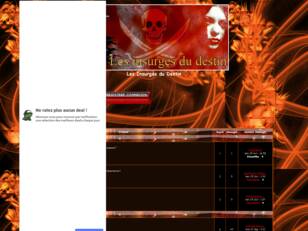 creer un forum : Les Insurges du Destin