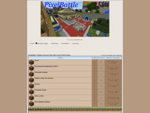 PixelBattle | Meilleur Serveur Minecraft Cracké PVP/Factions