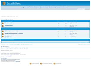 Forum PlaniClasse