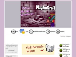 Forum du Serveur Play&Craft