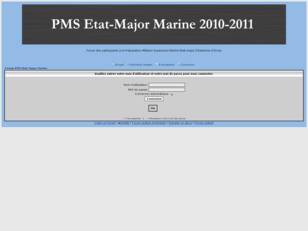 Forum PMS Etat-Major Marine