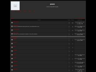 Free forum : poem