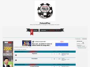 Forum de Poker : PokandPlay