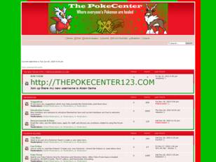 The Pokecenter Forum