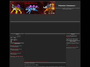 Free forum : Pokemon Colosseum