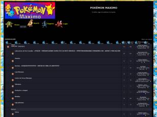 Forum gratis : POKÉMON MAXIMO