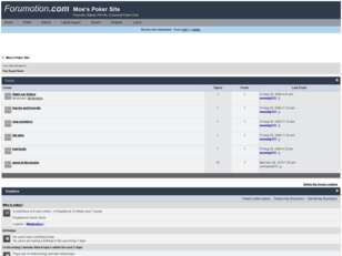 Free forum : Moe's Poker Site
