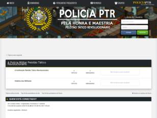 POLÍCIA PTR - Fórum