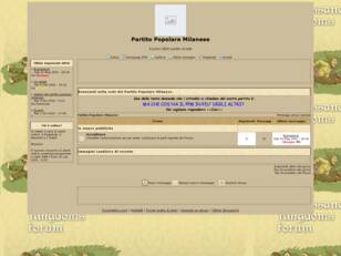 Forum gratis : Partito Popolare Milanese