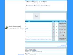 Le forum politique pour un debat direct