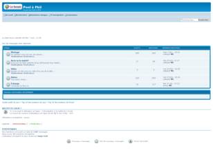 Forum gratuit : Pool à Phil