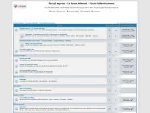 Portail-express - Le forum Internet