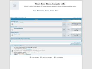 Forum gratis : Fórum Excel Bácico, Avançado e Vba