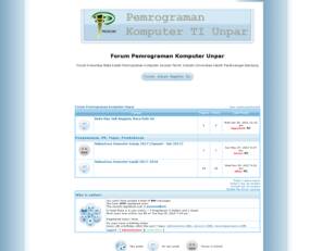 Forum Pemrograman Komputer Unpar