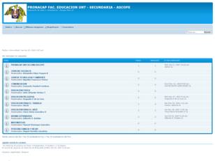 Foro gratis : PRONACAP FAC. EDUCACION UNT - SECUND