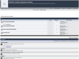 Relación Jurídica: personas y bienes
