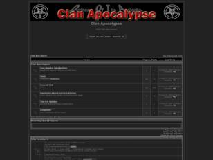 Free forum : Clan Apocalypse