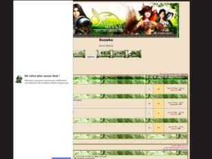 Forum de la guild Suzaku dans Perfect World