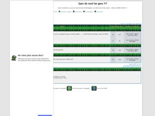 Forum gratis : Quoi de neuf les gens ?!?