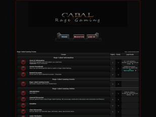 Rage Cabal Gaming Forum
