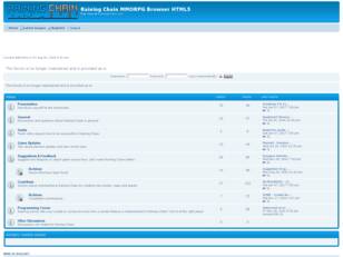 Raining Chain Forum - MMORPG Browser HTML5
