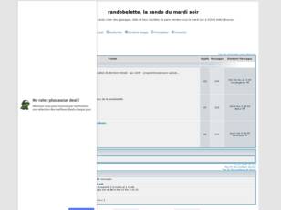 randobelette, la rando du mardi soir