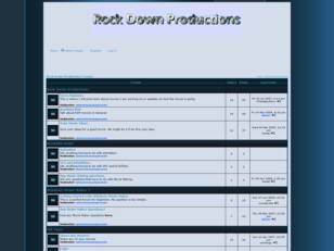 Rock Down Production Forms