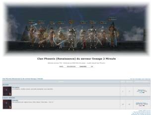 Forumactif.com : Forum du clan Renaissance de l2misrule